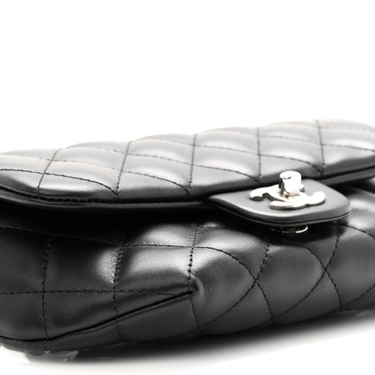 Chanel Calfskin Quilted CC Uniform Flap Belt Bag Black 10 of 11