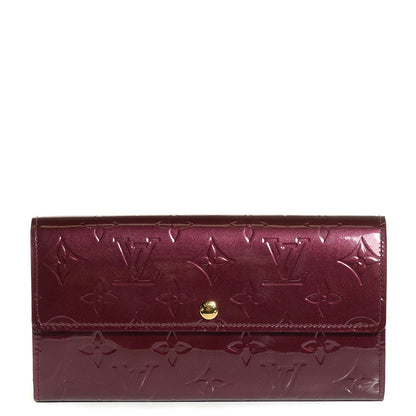 Louis Vuitton Vernis Sarah Wallet Rouge Fauviste 1 of 7