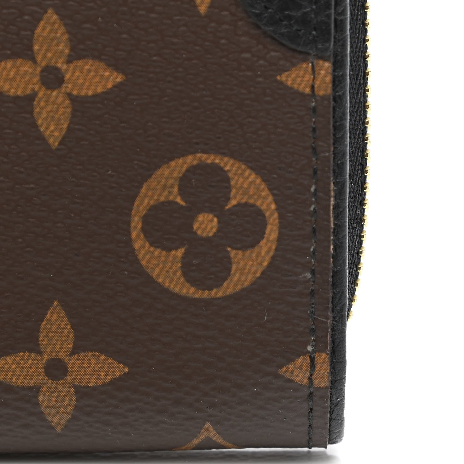 Louis Vuitton Monogram Zippy Retiro Wallet Black 9 of 9