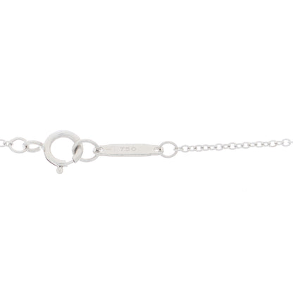 Tiffany 18K White Gold Diamond Metro Cross Pendant Necklace 6 of 6
