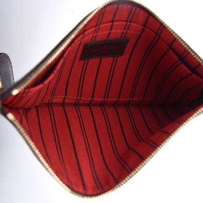 Louis Vuitton Damier Ebene Neverfull MM GM Pochette 5 of 8