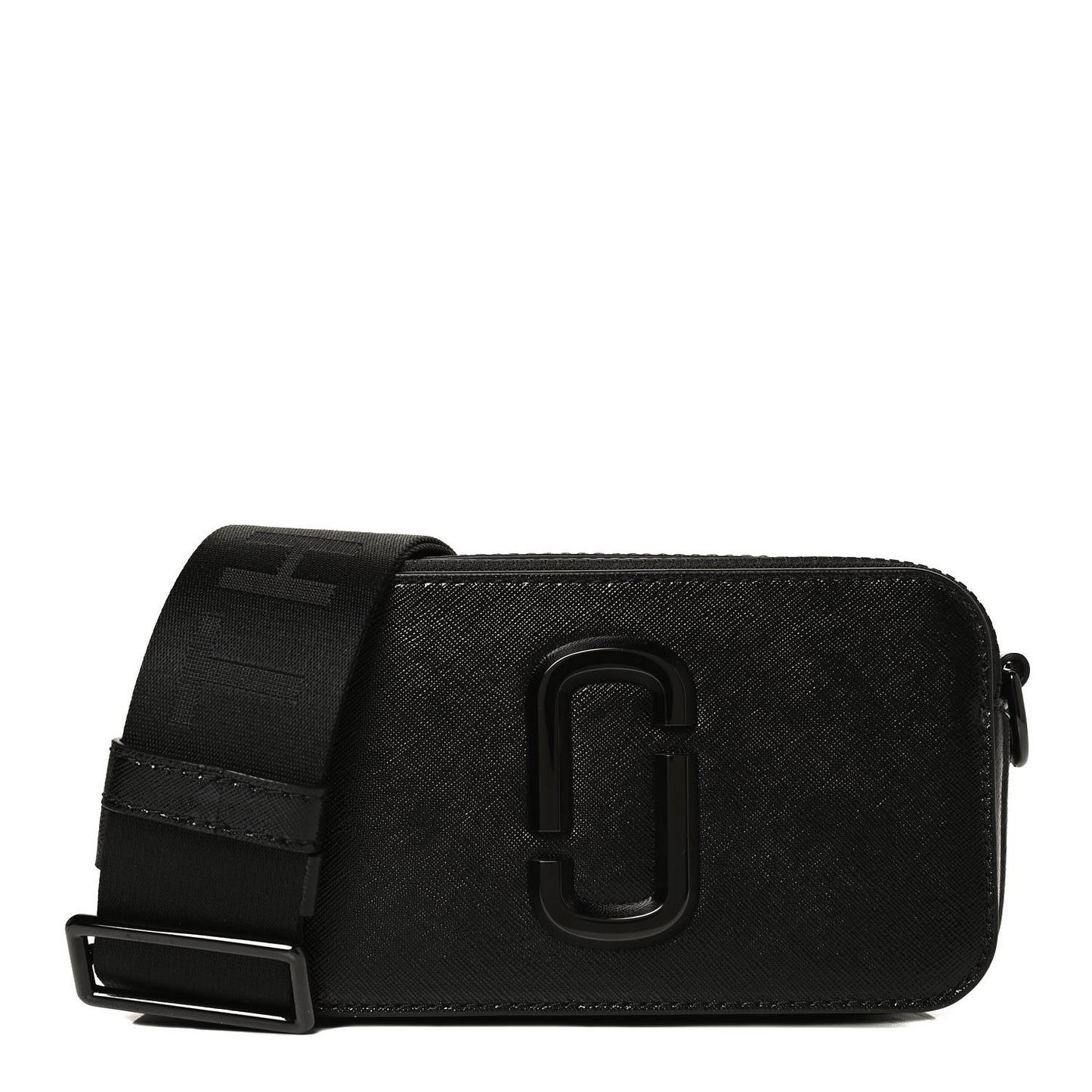 Saffiano Small Snapshot Camera Bag Black