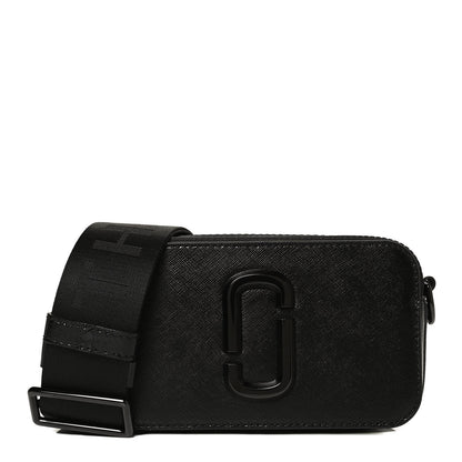 Marc Jacobs Saffiano Small Snapshot Camera Bag Black 1 of 9