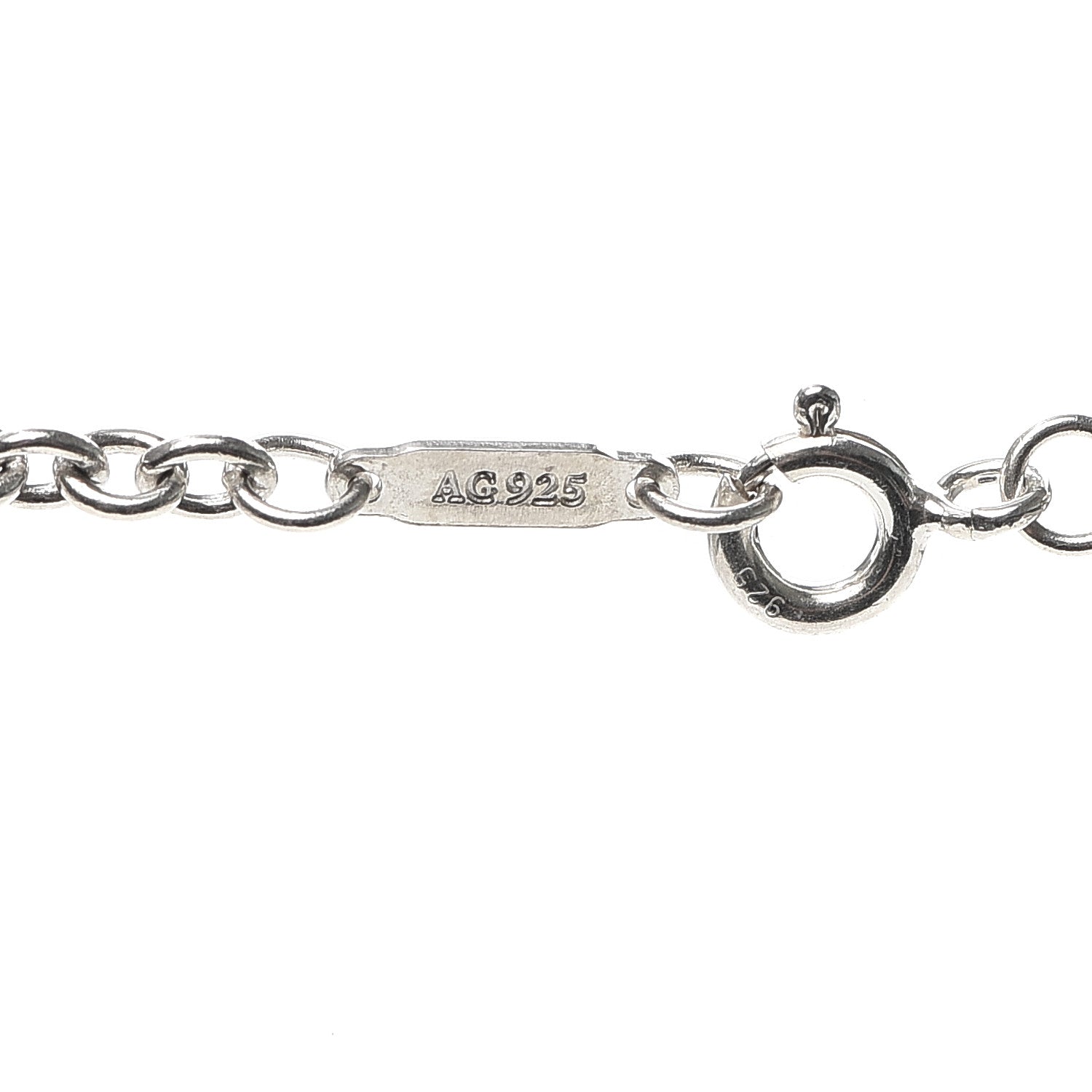 Tiffany Sterling Silver Knot Key Pendant Long Necklace 4 of 5