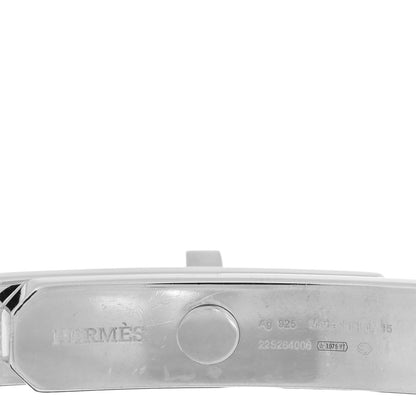 Hermes Sterling Silver Kelly Chaine Bracelet 3 of 4
