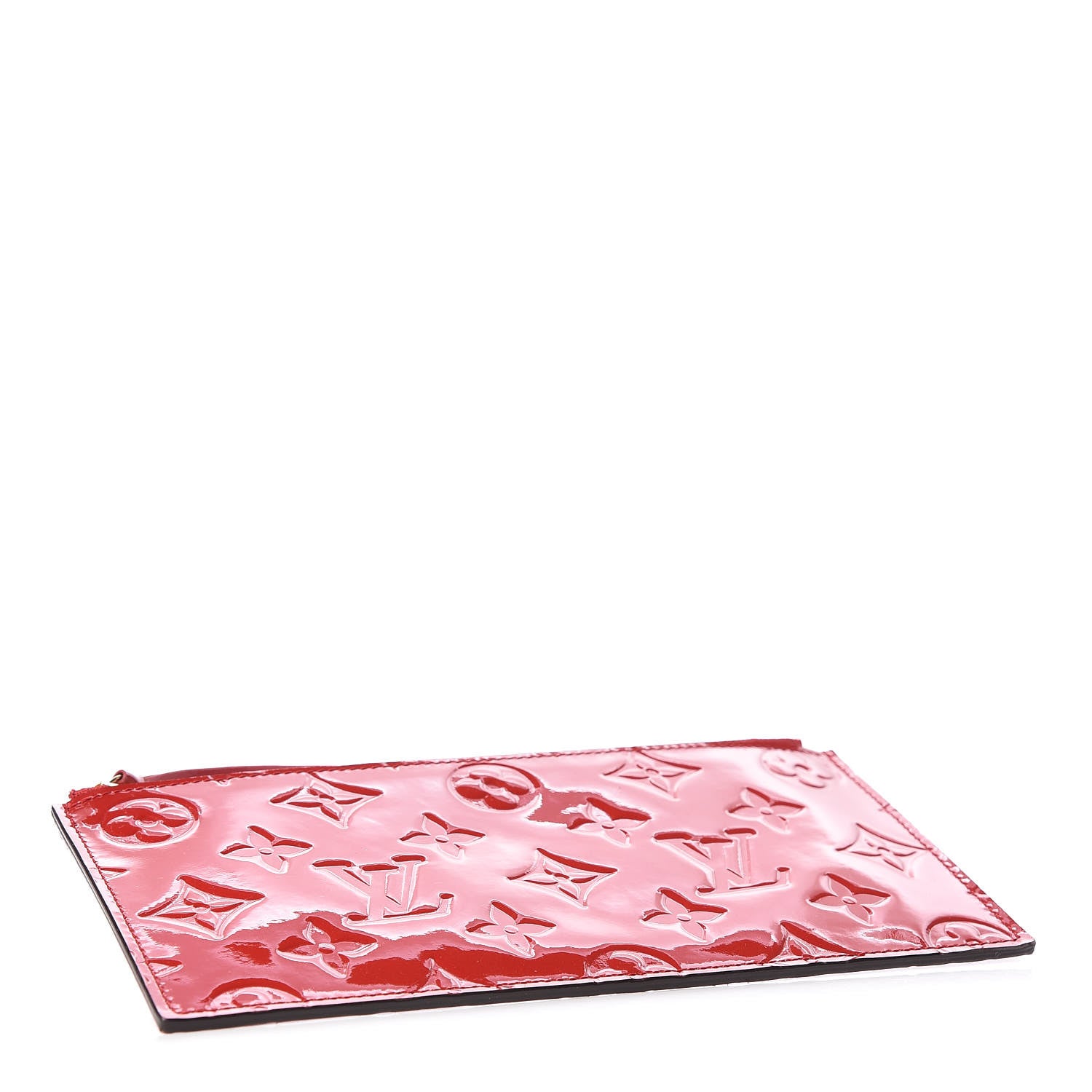 Louis Vuitton Vernis Felicie Chain Wallet Zippered Insert Cherry 4 of 6