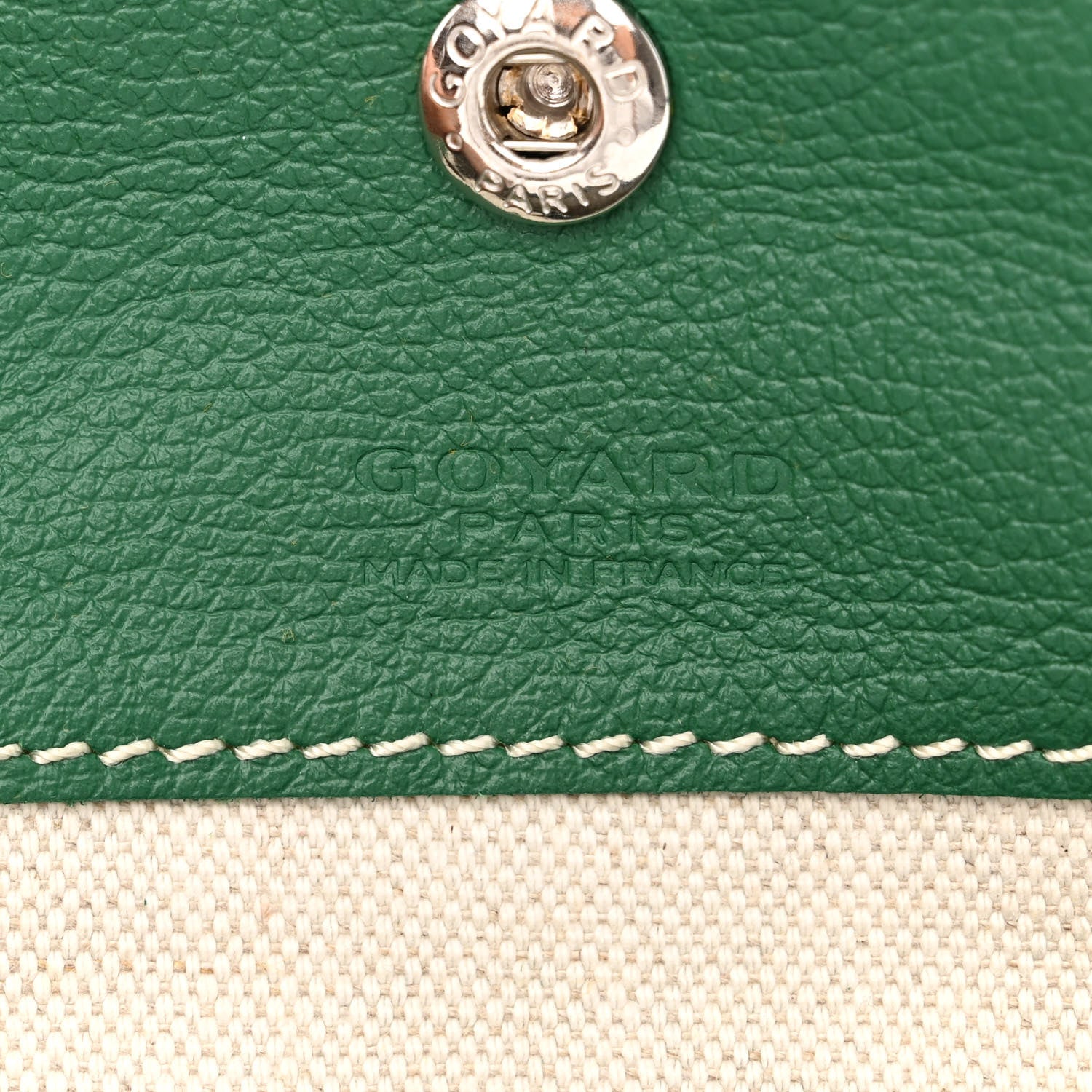 Goyard Goyardine Saint Louis PM Green 8 of 12