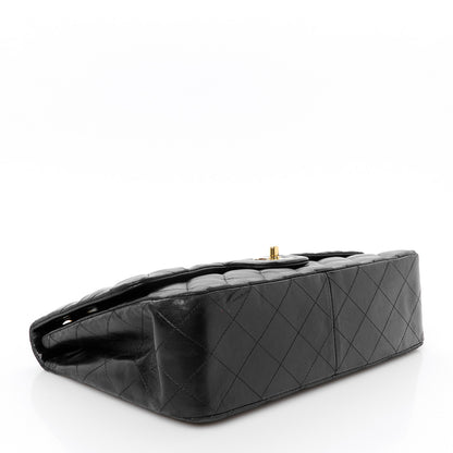 Chanel Lambskin Quilted Jumbo Single Flap Black 4 of 11