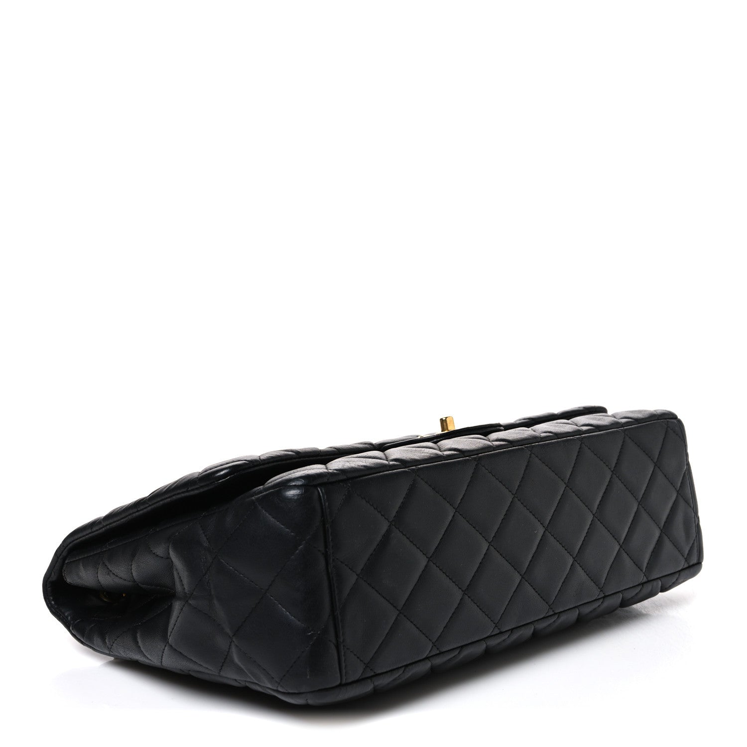 Chanel Lambskin Quilted Maxi Single Flap Black 4 of 11
