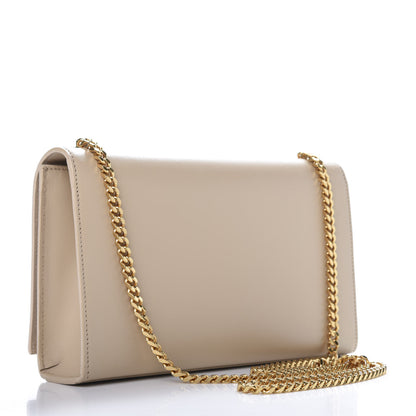 Saint Laurent Smooth Calfskin Medium Classic Monogram Kate Tassel Satchel Nude Powder 3 of 11