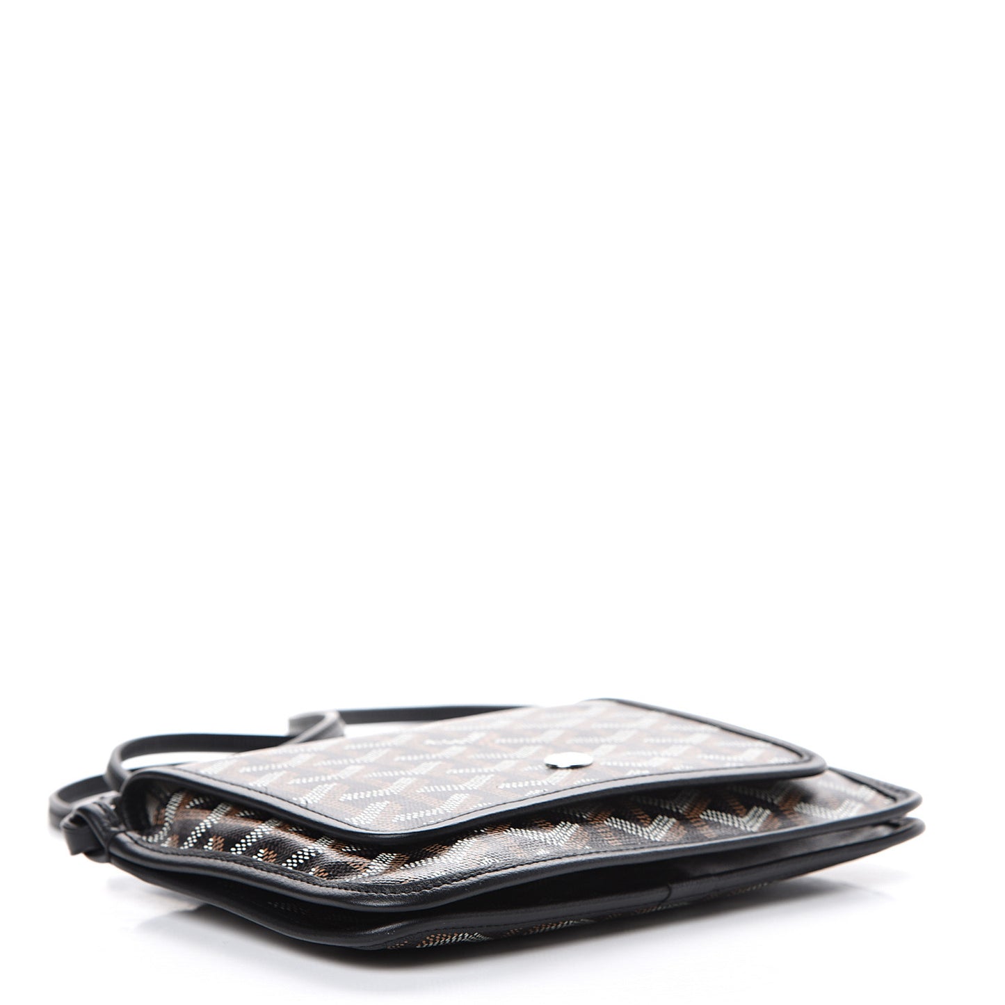 Goyardine Plumet Wallet Clutch Black