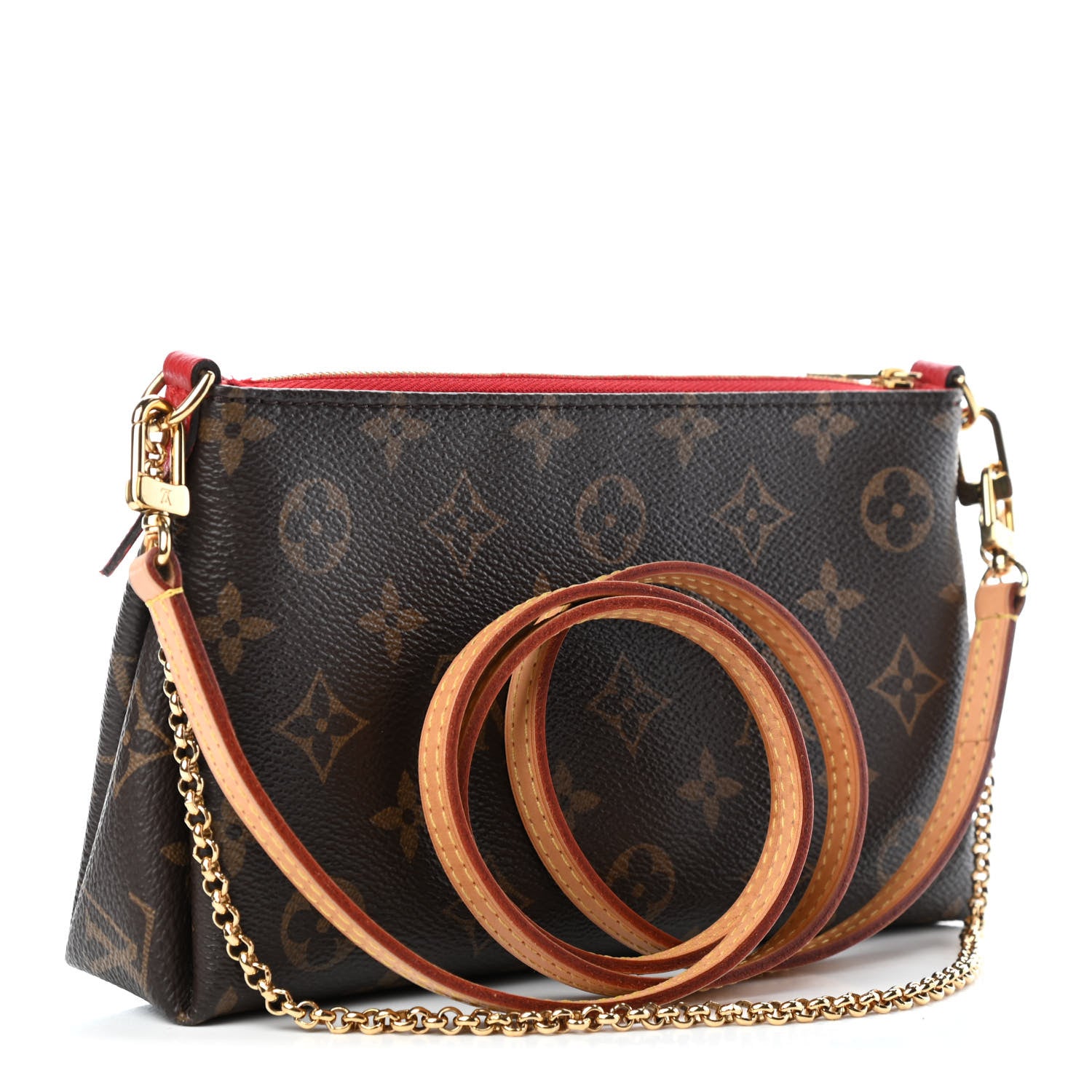 Louis Vuitton Monogram Pallas Clutch Cherry 2 of 4
