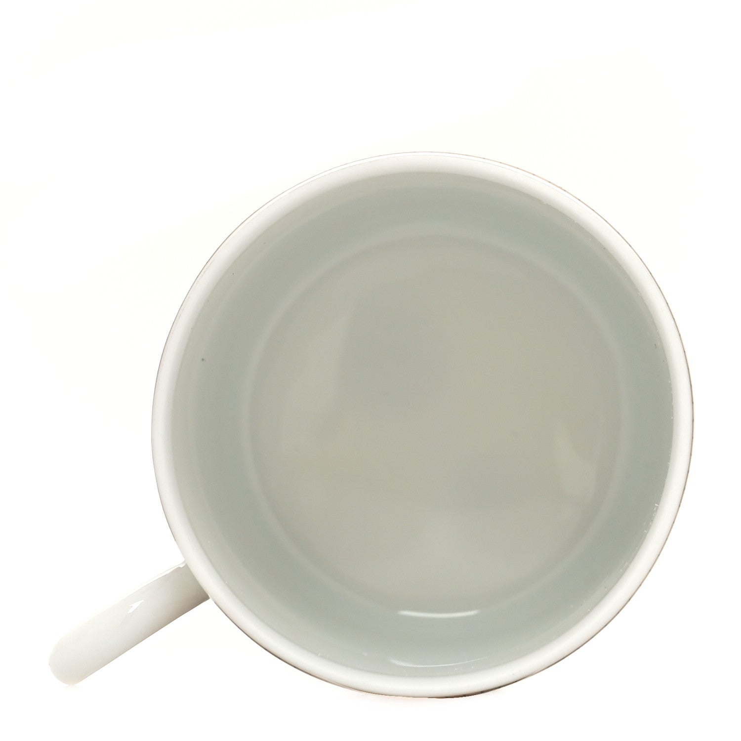 Hermes Porcelain Mosaique Au 24 Gold Coffee Cup and Saucer Set of 2 7 of 13