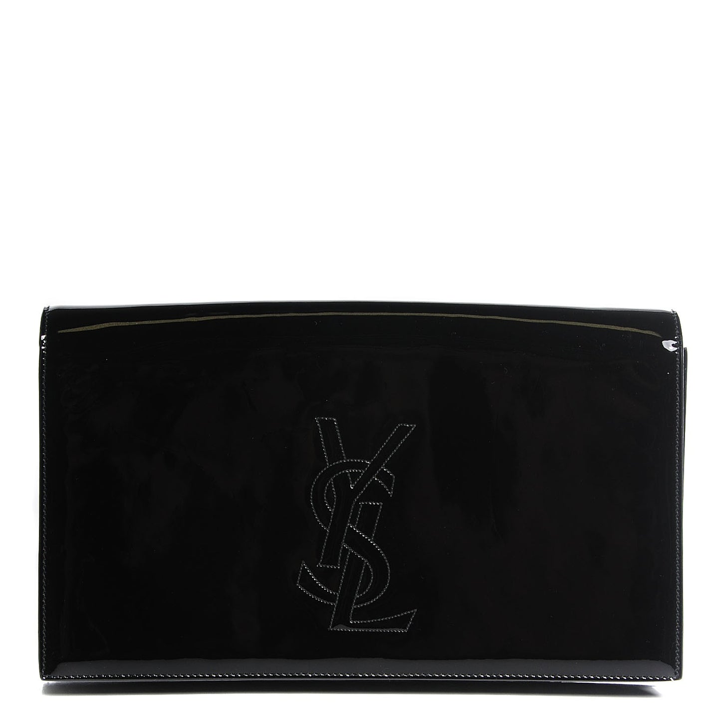 Patent Monogram Large Belle De Jour Clutch Black
