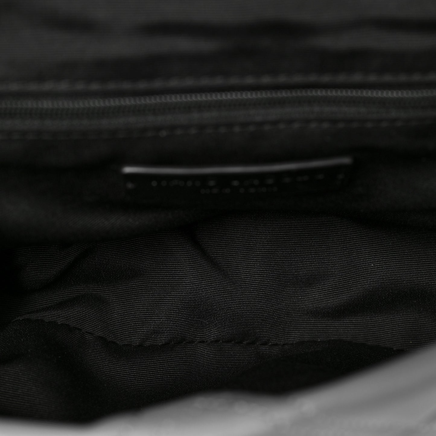 Lambskin Quilted Pillow Bag Grey