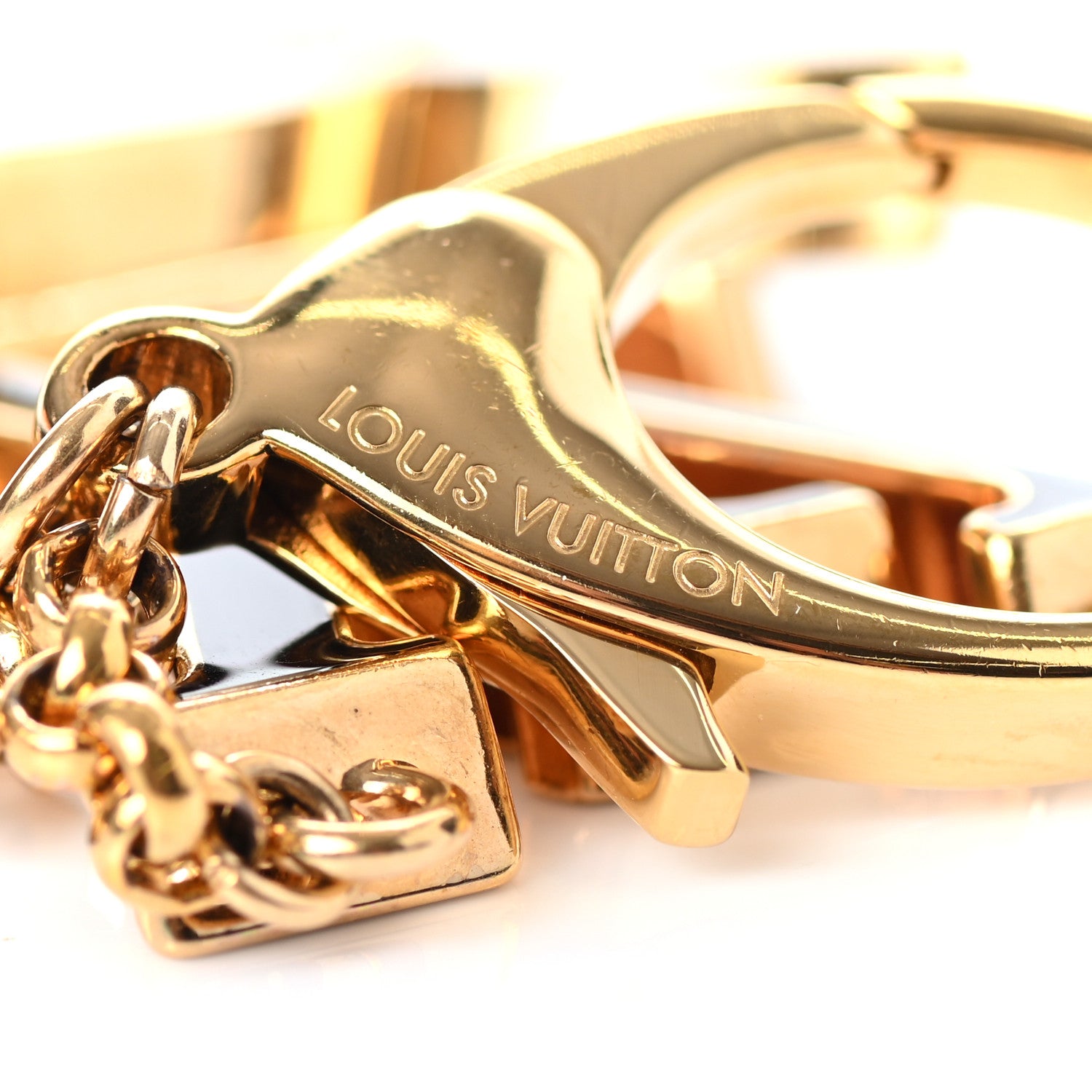 Louis Vuitton Fleur De Monogram Bag Charm Dore 3 of 4