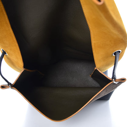 Celine Calfskin Suede All Soft Shoulder Bag Amber 5 of 19