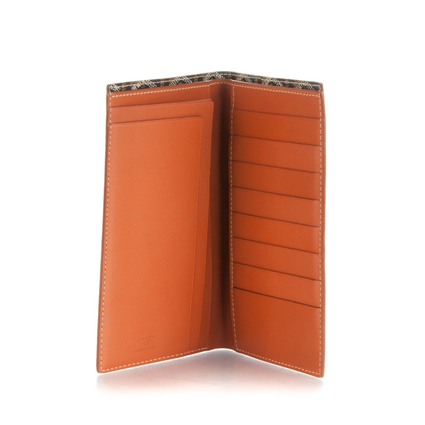 Goyardine Long Bi-Fold Wallet Black