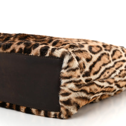 Saint Laurent Leopard Calf Hair Tote 10 of 10