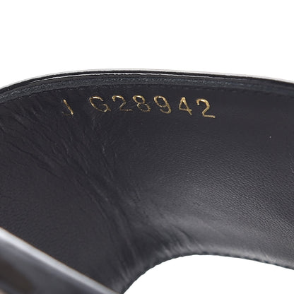 Chanel Patent Calfskin CC Slip On Mules 37.5 Black 10 of 11
