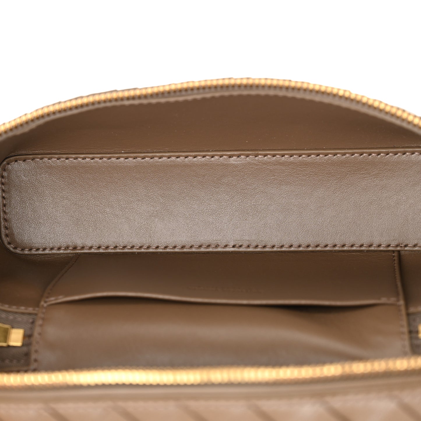 Calfskin Intrecciato Bang Bang Vanity Case Pinecone
