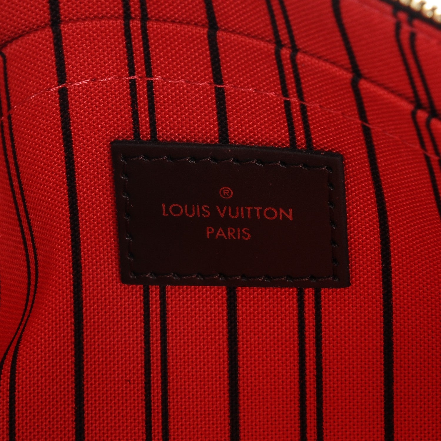 Louis Vuitton Damier Ebene Neverfull MM GM Pochette 6 of 6