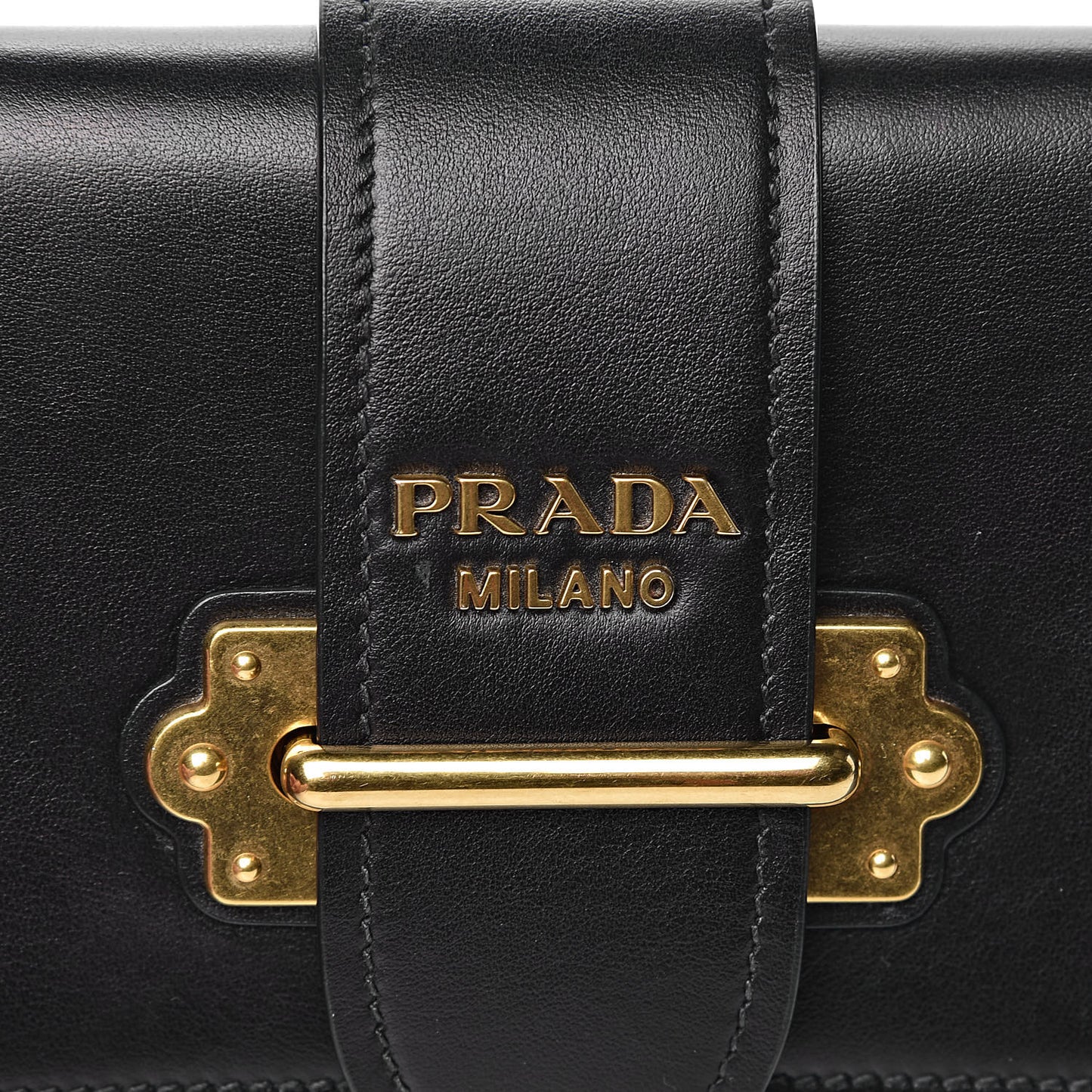 City Calf Cahier Belt Bag Black
