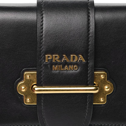 Prada City Calf Cahier Belt Bag Black 12 of 12