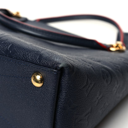 Louis Vuitton Empreinte V Tote MM Marine Rouge 13 of 13