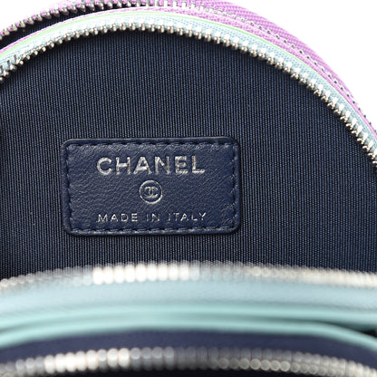 Chanel Lambskin Round Clutch With Chain Mulitcolor 6 of 10