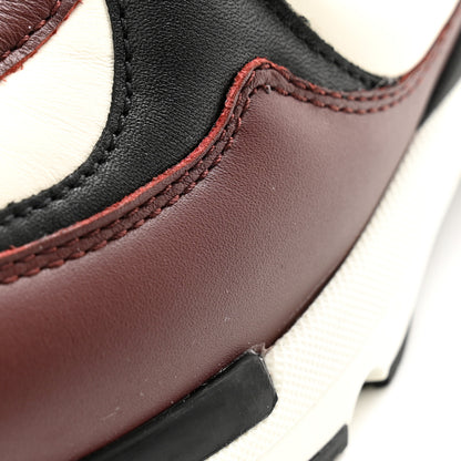 Chanel Calfskin CC Sneakers 38 Brown White Black 10 of 12