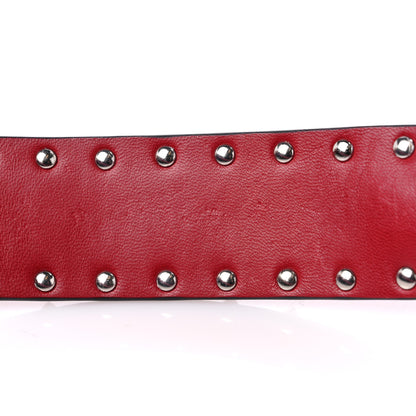 Valentino Garavani Lambskin Free Rockstud Spike Shoulder Strap Rosso Valentino 5 of 5