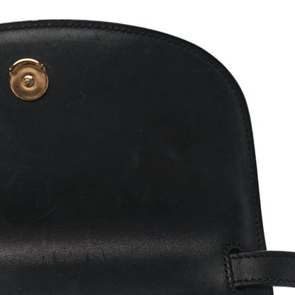 Saint Laurent Pony Hair Calfskin Leopard Print Monogram Small Kaia Satchel Black 9 of 9