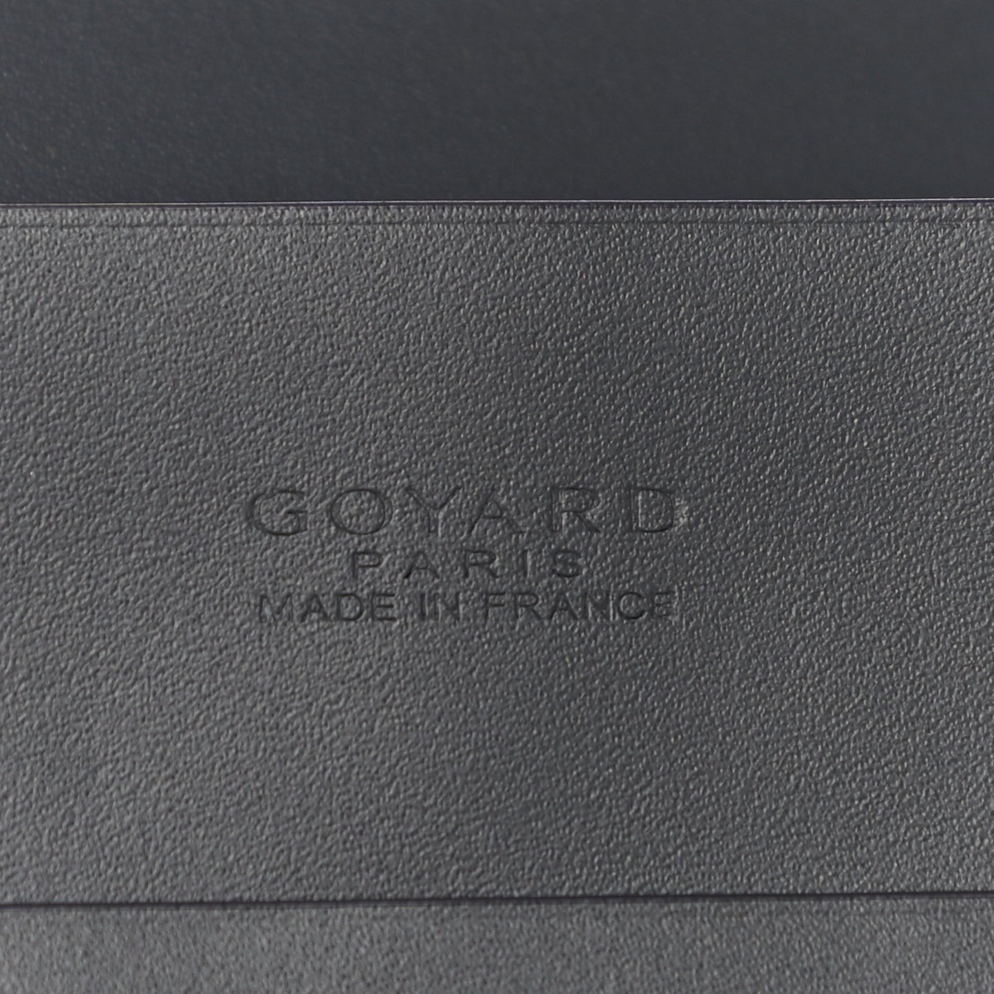 Goyardine Richelieu Wallet Grey