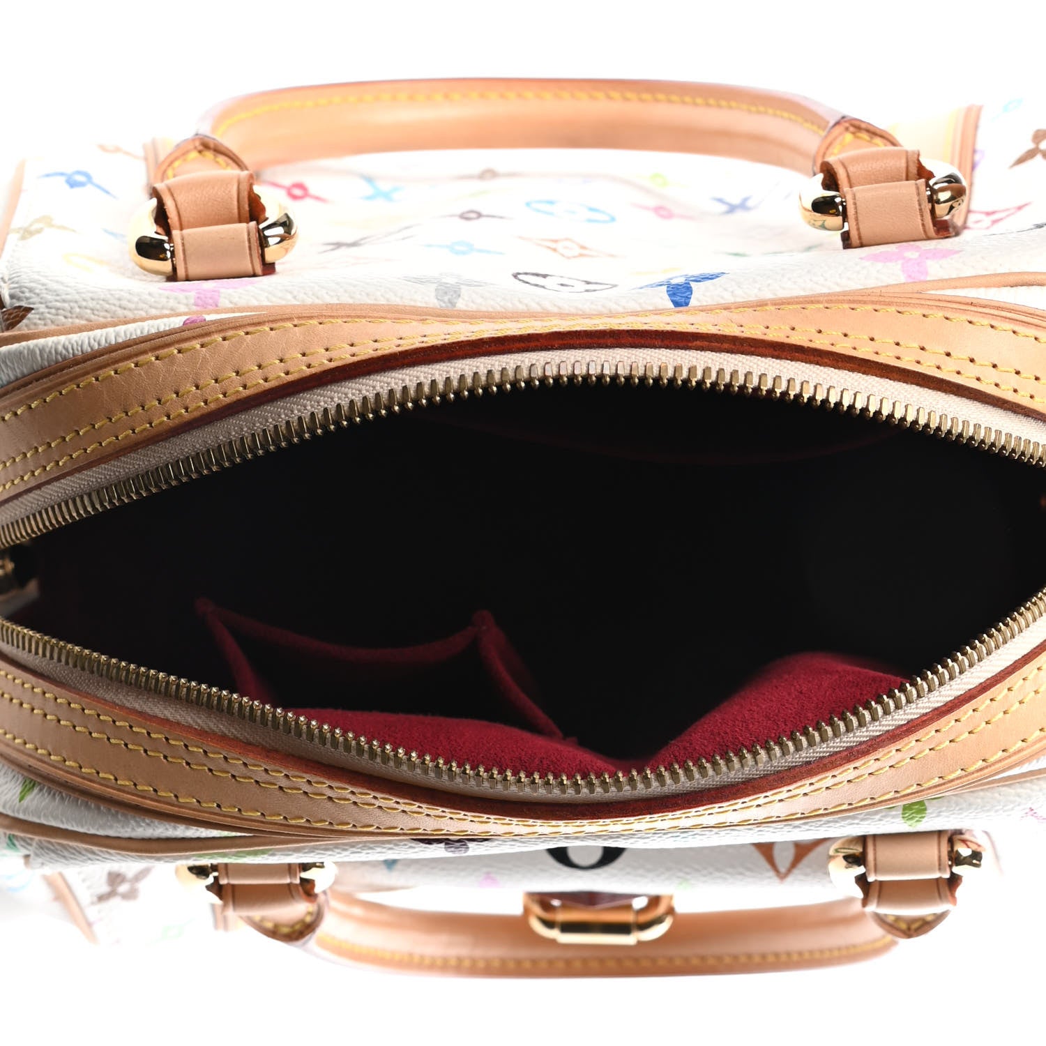 Louis Vuitton Monogram Multicolor Priscilla White 4 of 4