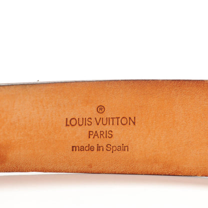 Louis Vuitton Monogram Ceinture Belt Gold Buckle 85 34 5 of 9