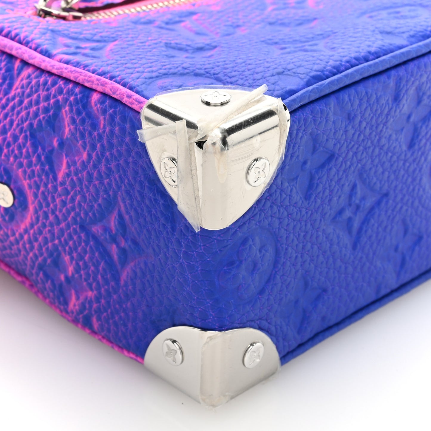 Taurillon Illusion Mini Soft Trunk Bleu Rose