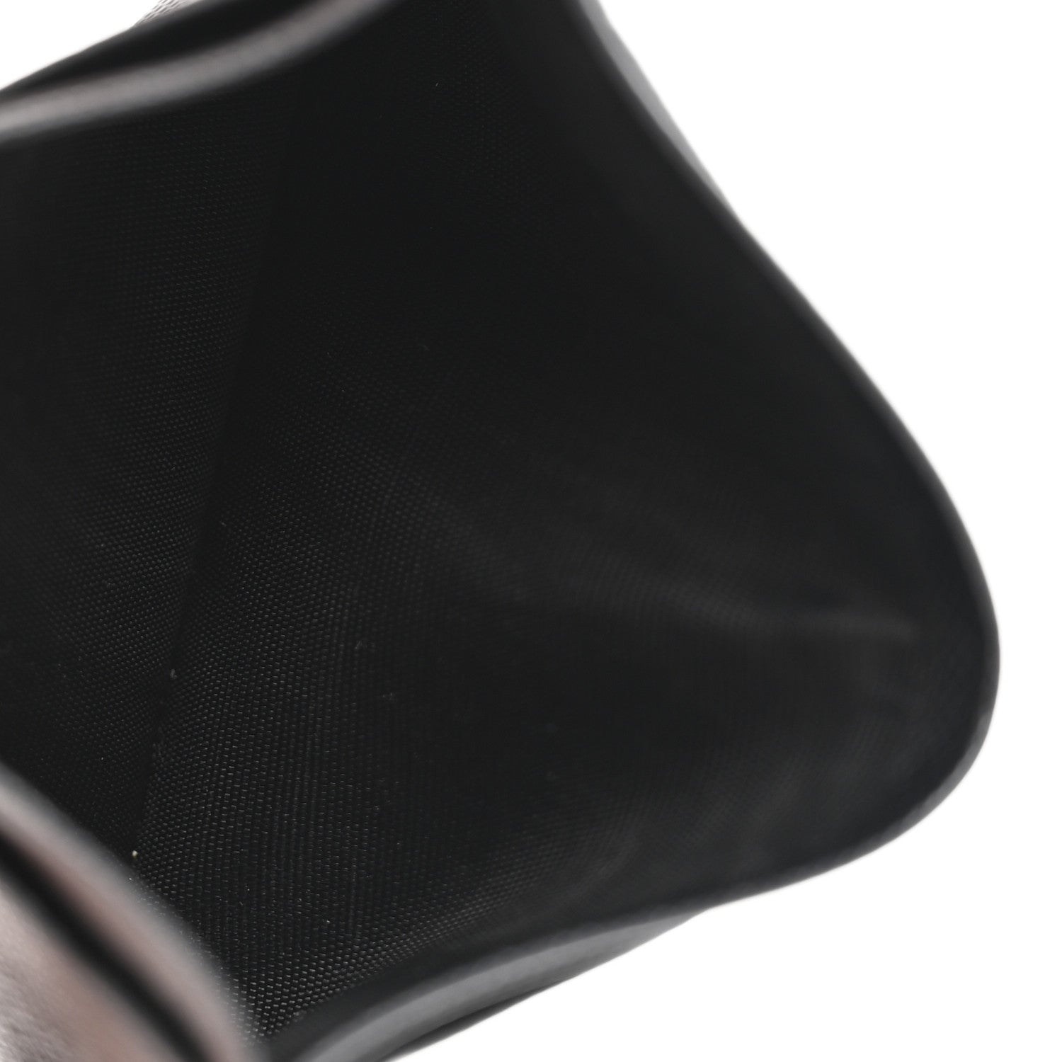 Prada Saffiano Triangle Card Case Bordeaux Black 5 of 10