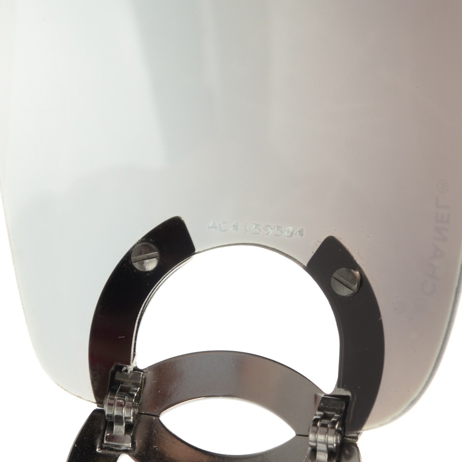 Chanel Frameless CC Logo Sunglasses 4125 Black 5 of 6