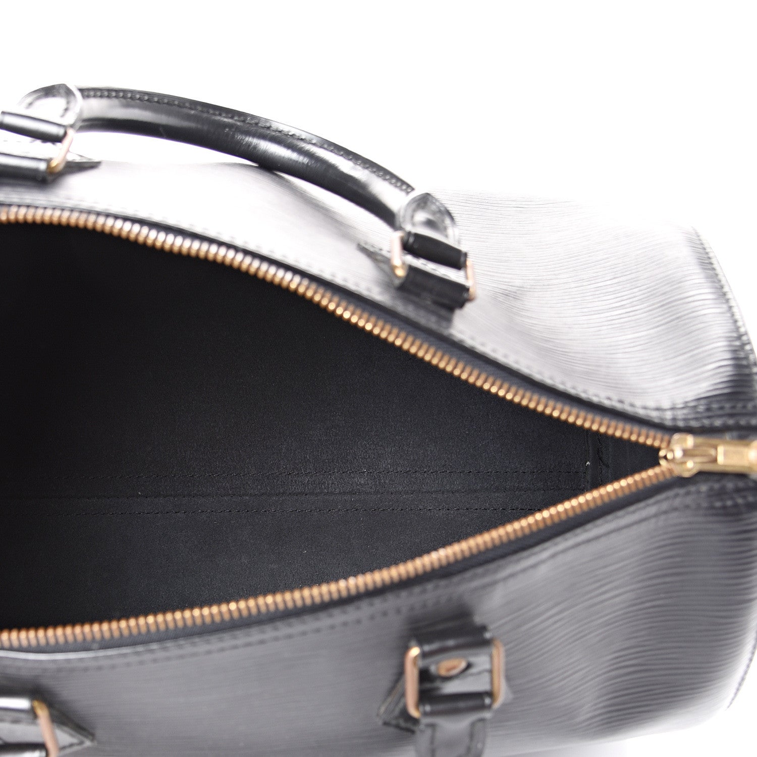 Louis Vuitton Epi Speedy 30 Black 4 of 17