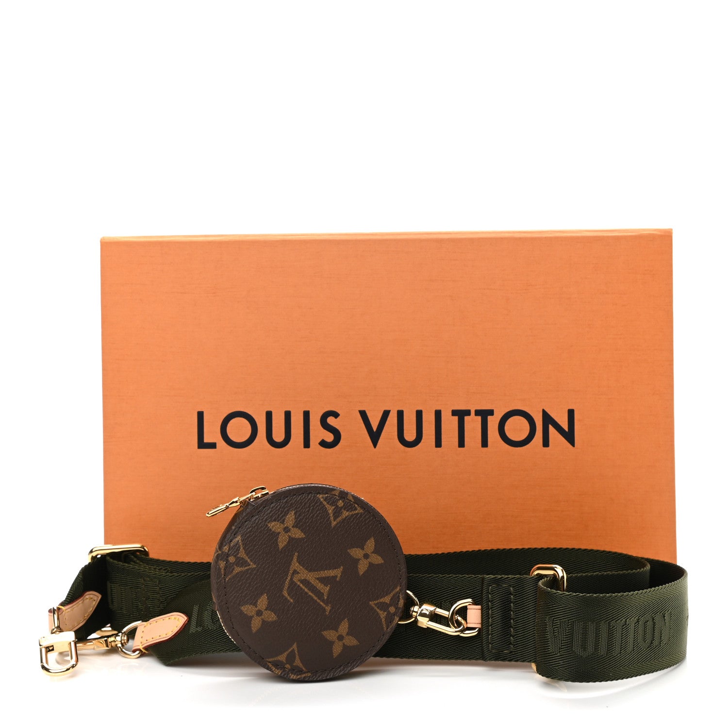 Louis Vuitton Monogram Multi Pochette Accessories Bandouliere Shoulder Strap Kaki 9 of 9