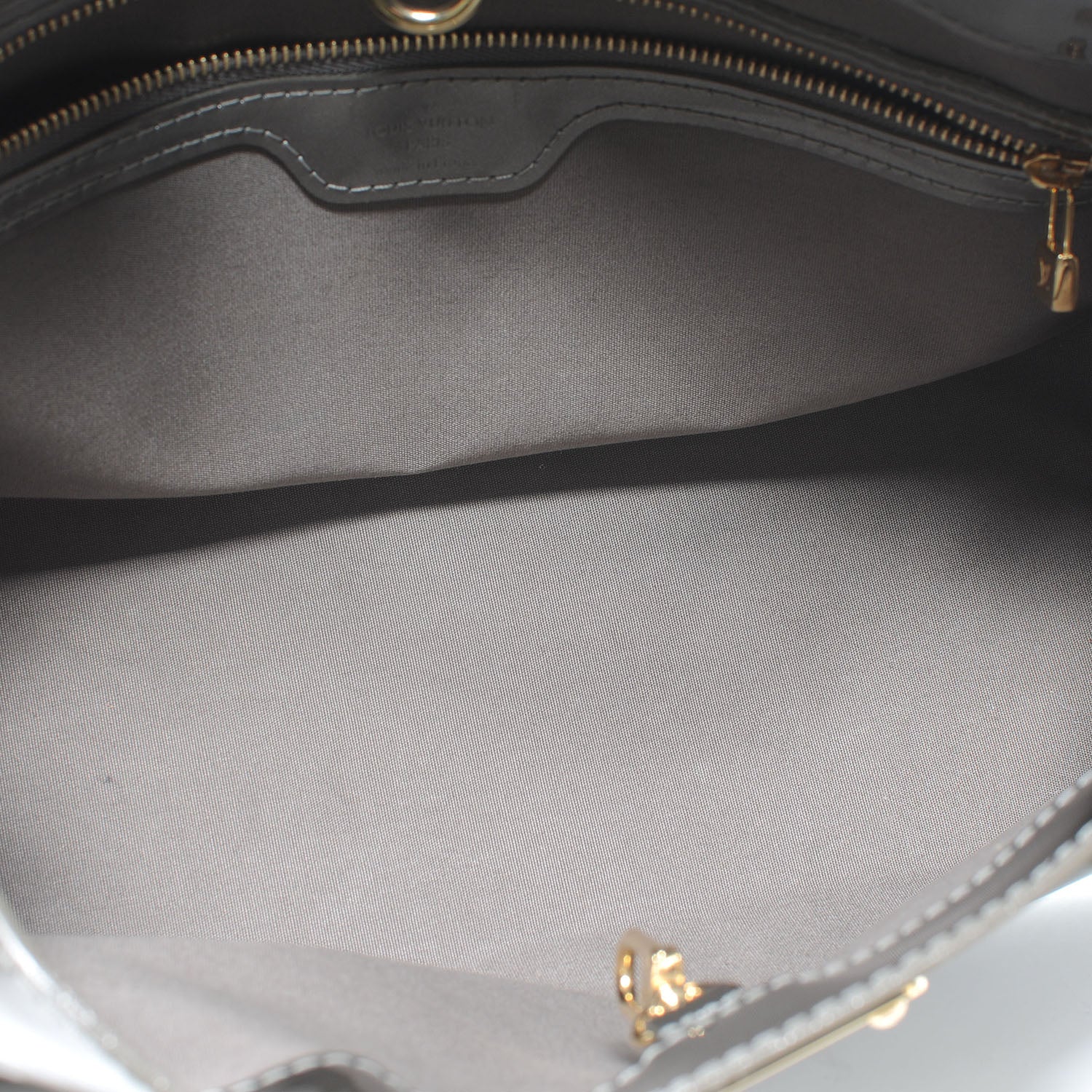 Louis Vuitton Vernis Wilshire PM Gris Art Deco 5 of 7