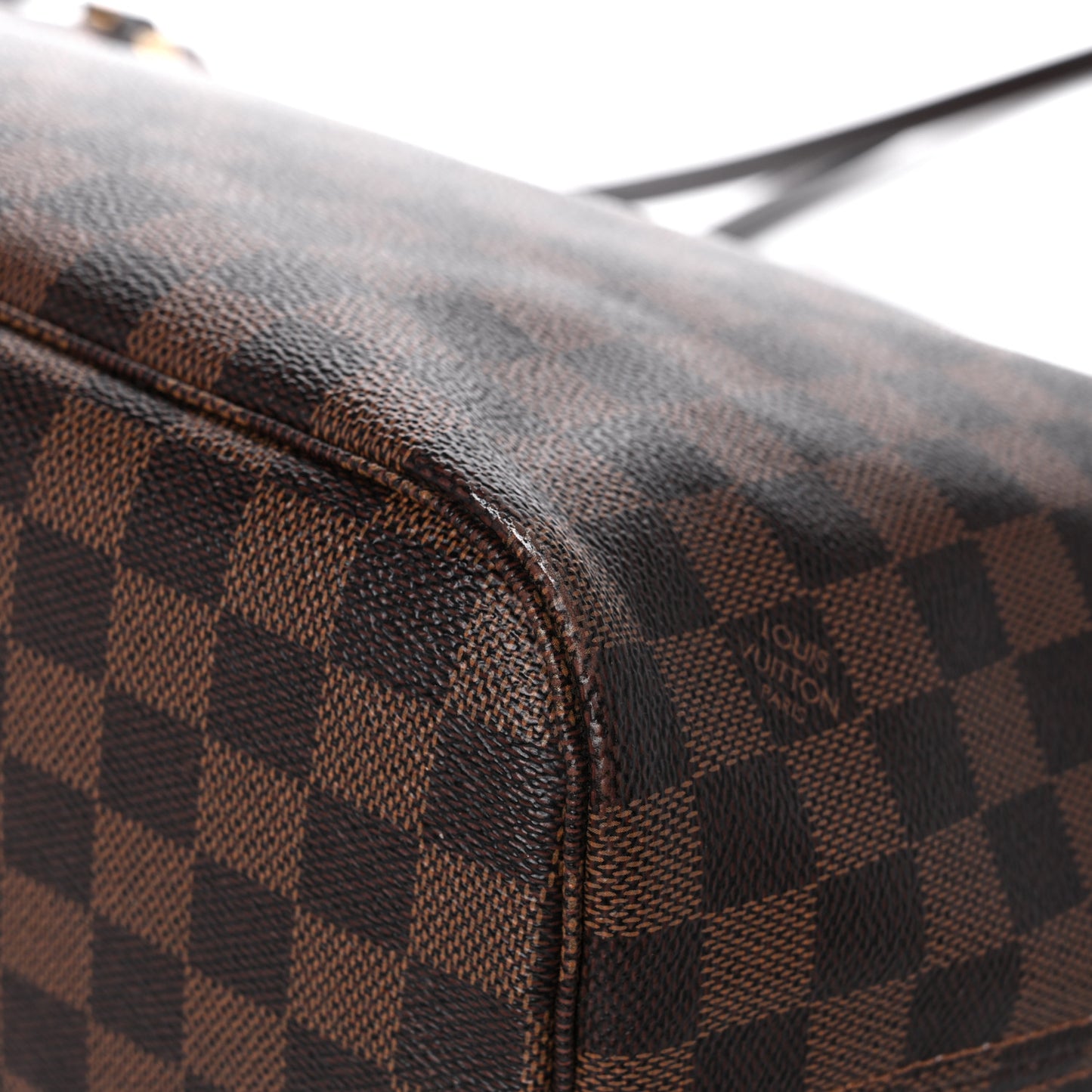 Damier Ebene Neo Neverfull MM Rose Ballerine