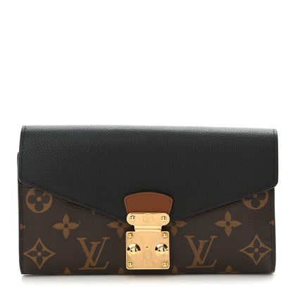 Louis Vuitton Monogram Pallas Wallet Black 1 of 6
