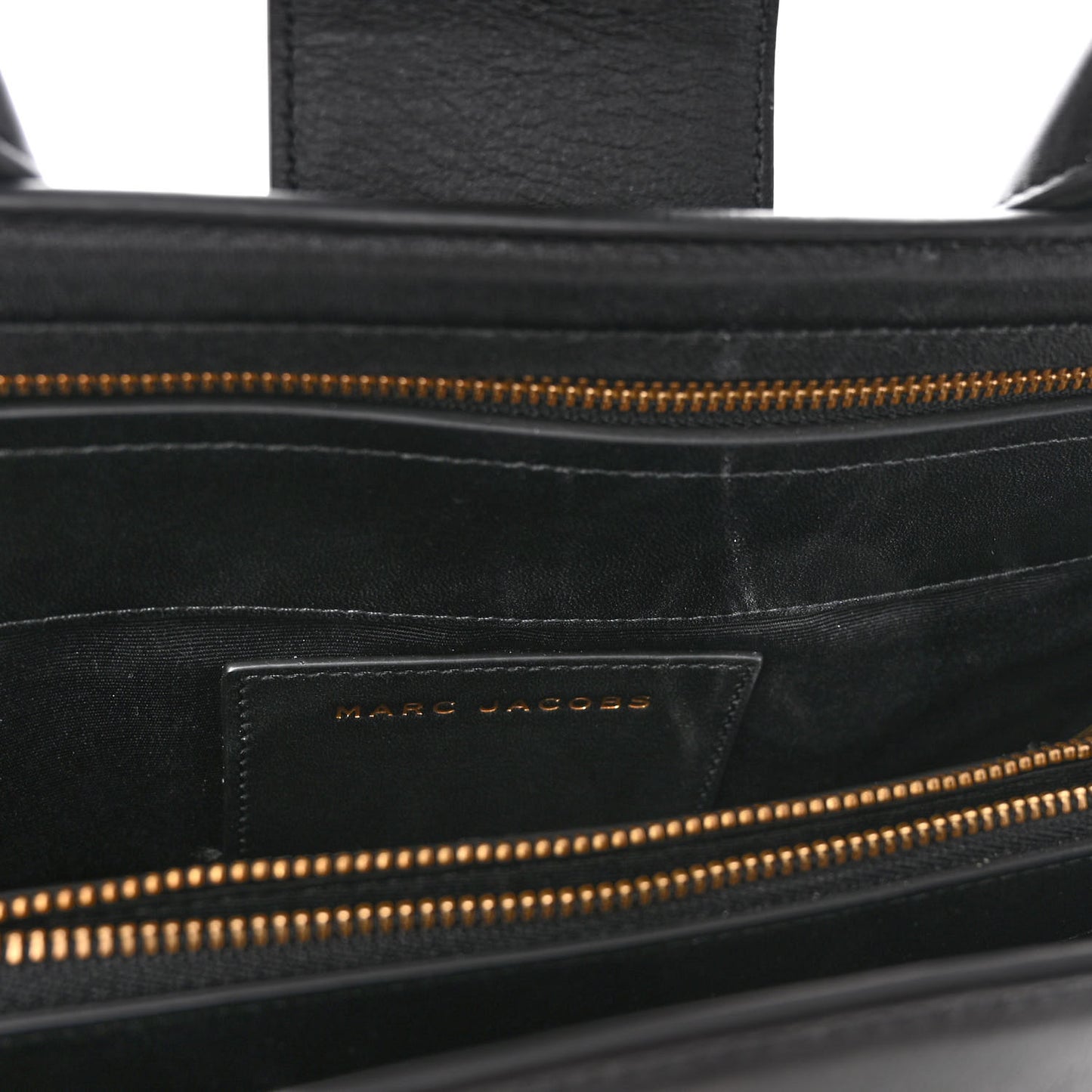 Calfskin Small West End Top Handle Bag Black