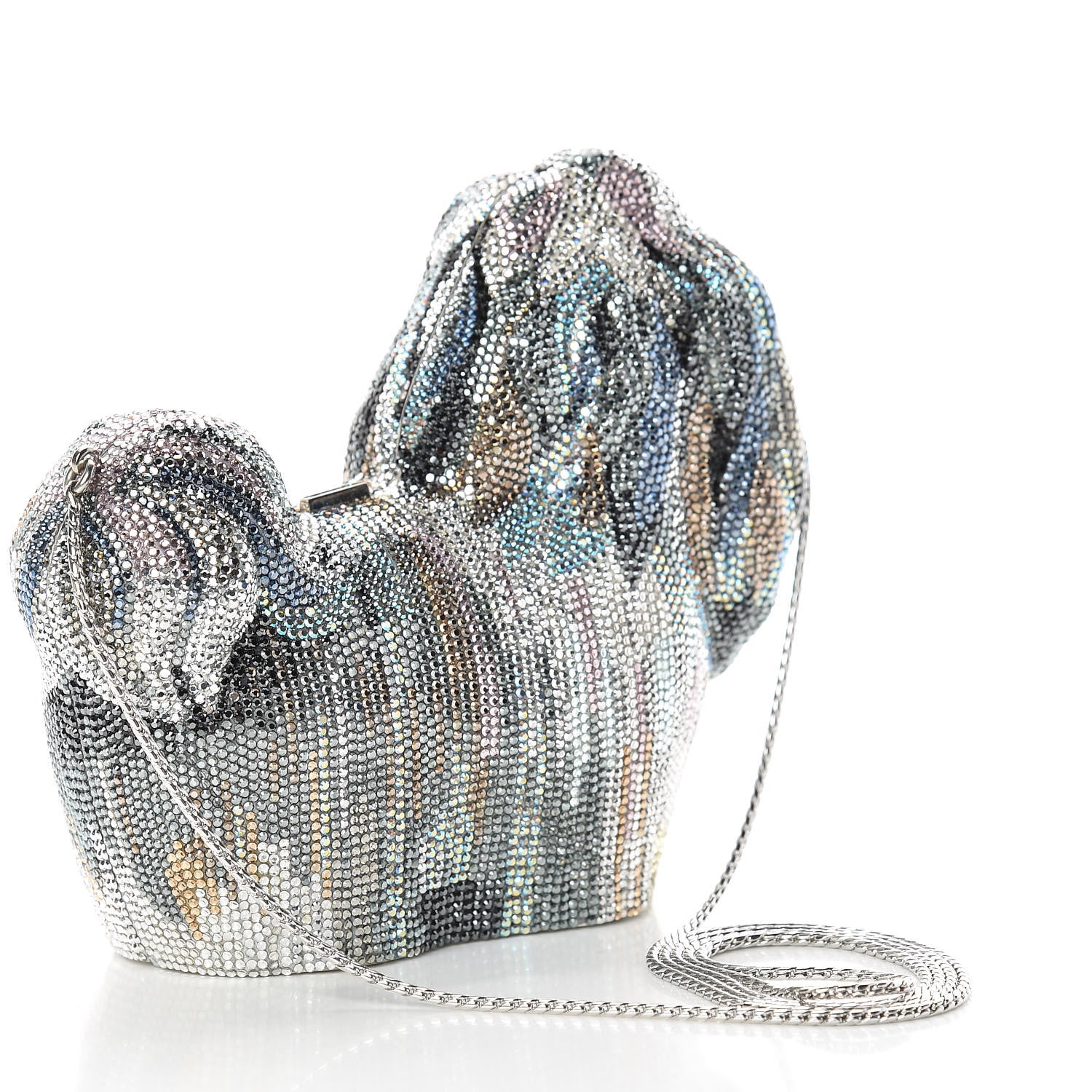 Judith Leiber Crystal Shih Tzu Minaudiere Clutch 4 of 12