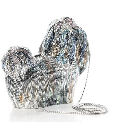 Judith Leiber Crystal Shih Tzu Minaudiere Clutch 4 of 12