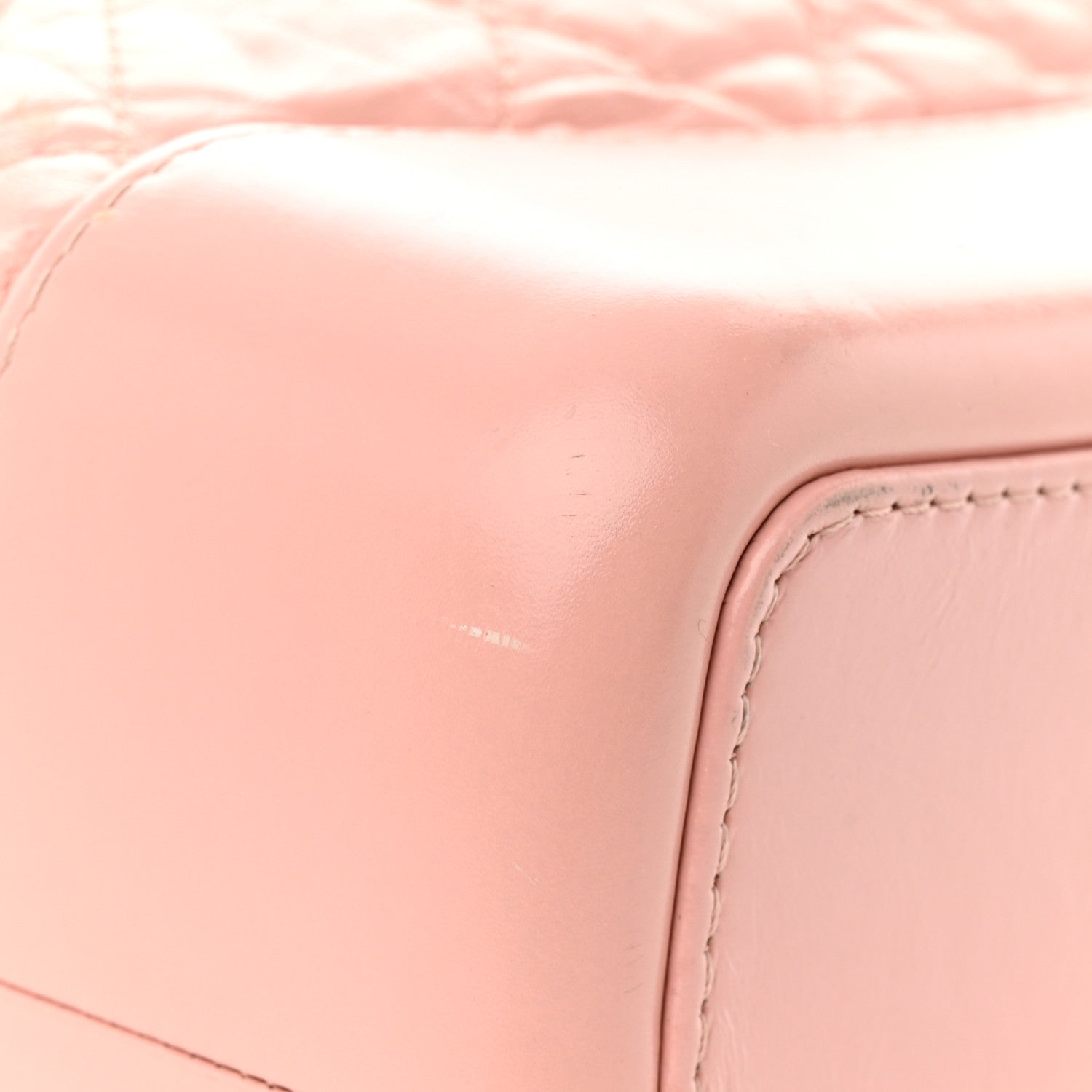 Chanel Aged Calfskin Quilted Gabrielle Backpack Light Pink 11 of 13