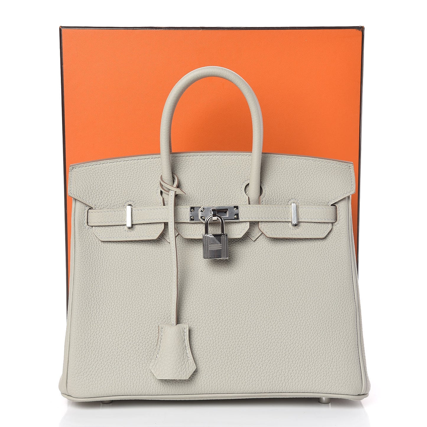 Togo Birkin 25 Gris Perle