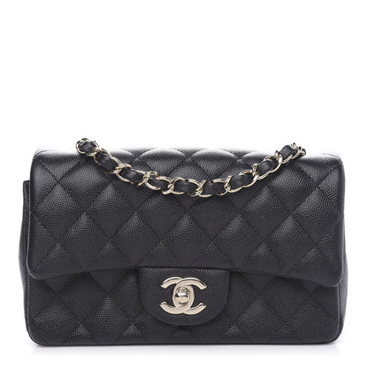 Chanel Caviar Quilted Mini Rectangular Flap Black 1 of 10